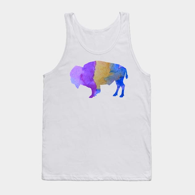 Bison Tank Top by BittenByErmines